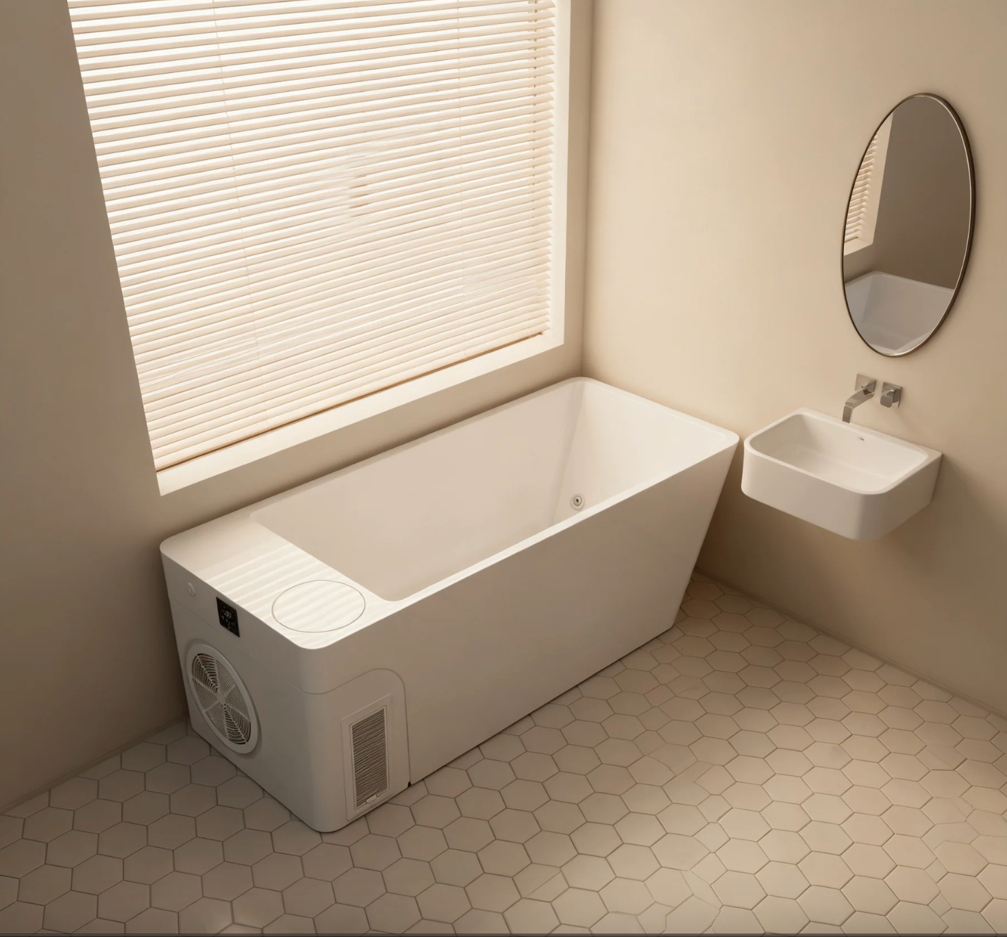 Frost Cold Plunge Tub — 1 Person Home Cold Plunge with Chiller