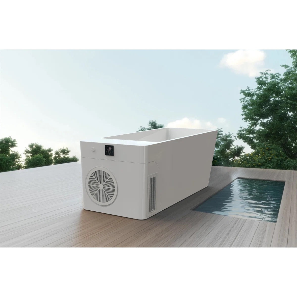 Frost Cold Plunge Tub — 1 Person Home Cold Plunge with Chiller