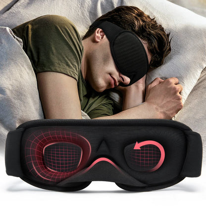 Breathable 3D Black Out Sleeping Mask