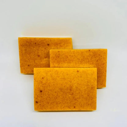 Turmeric Kojic Acid Handmade Shower and Facial Soap