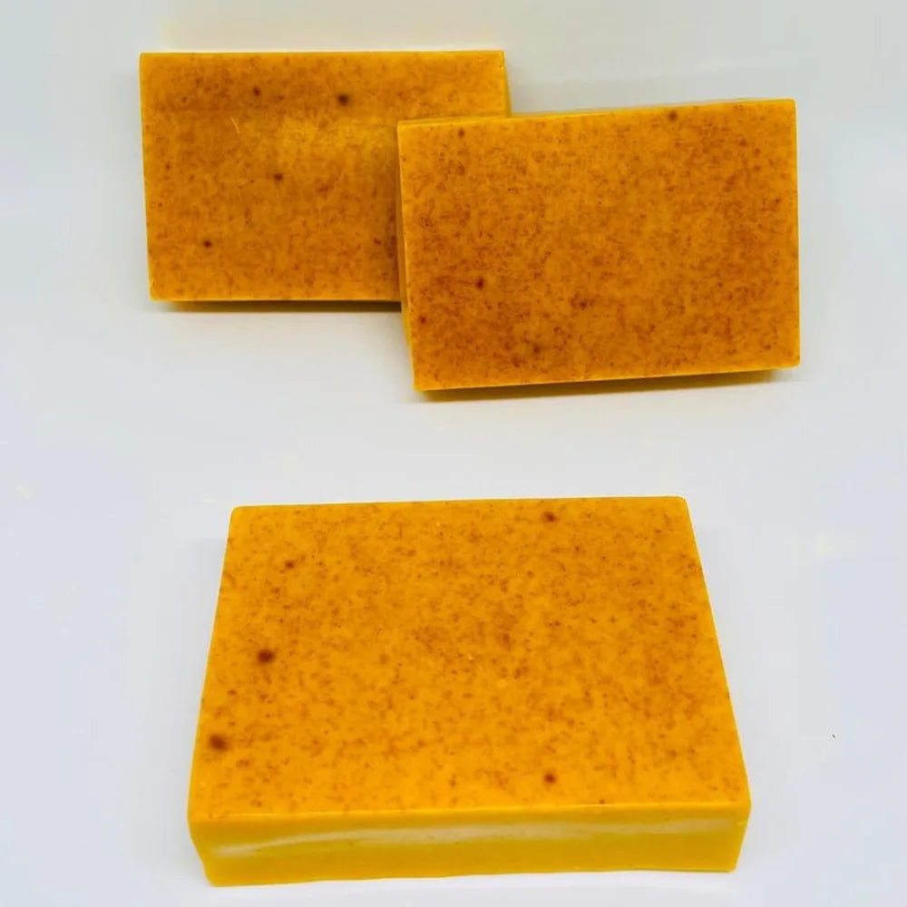 Turmeric Kojic Acid Handmade Shower and Facial Soap