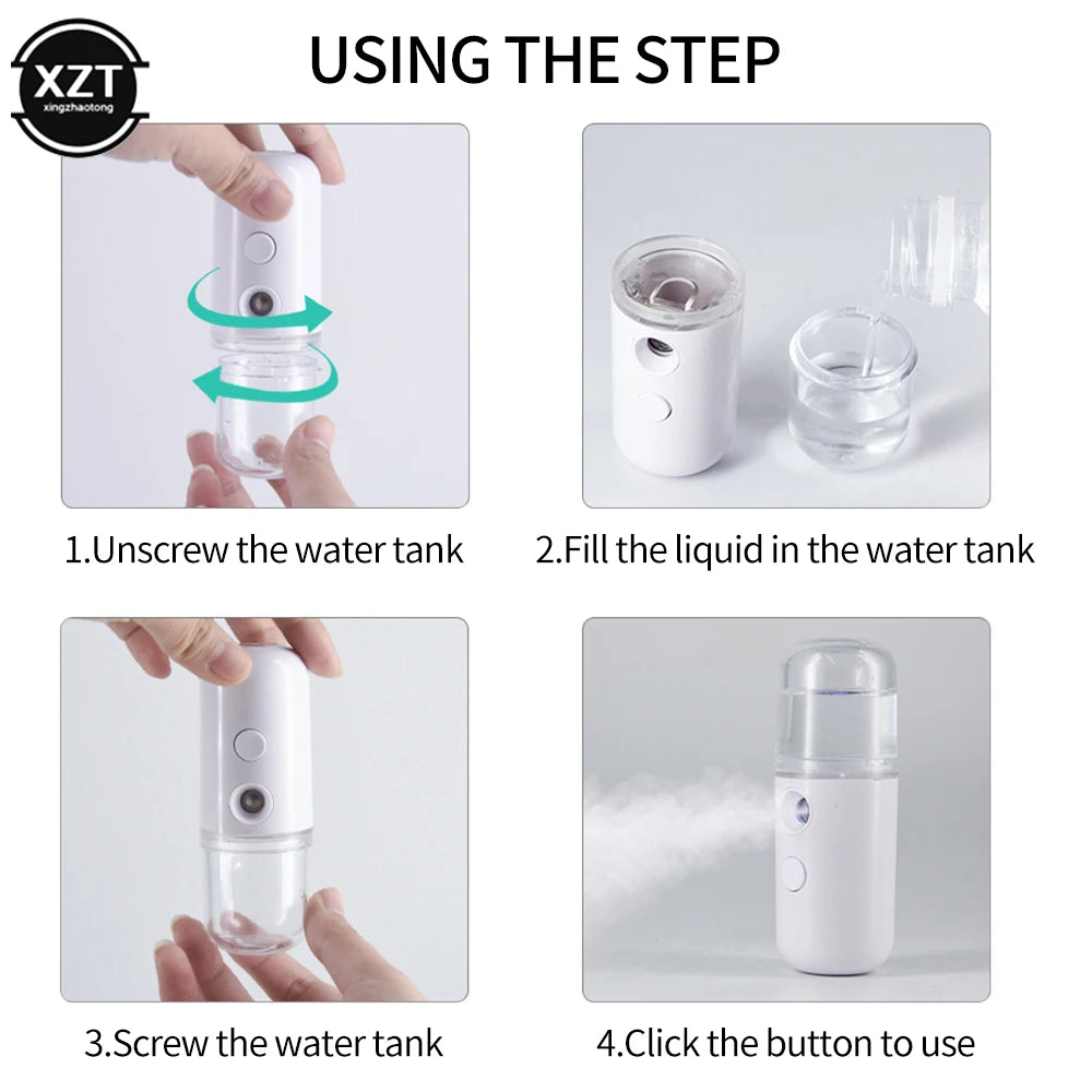 Portable Aromatherapy Essential Oil Diffuser Hydrator