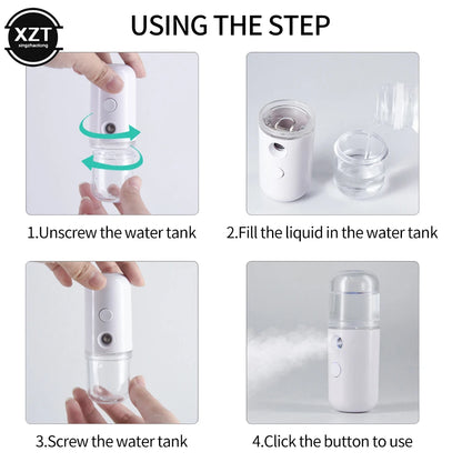 Portable Aromatherapy Essential Oil Diffuser Hydrator