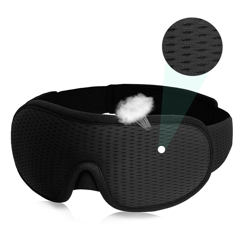 Breathable 3D Black Out Sleeping Mask