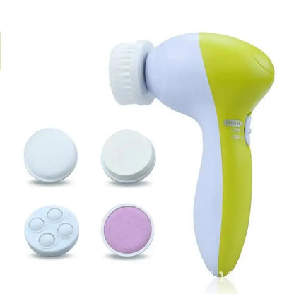 5-In-1 Electric Deep Cleansing Rotating Scrubber