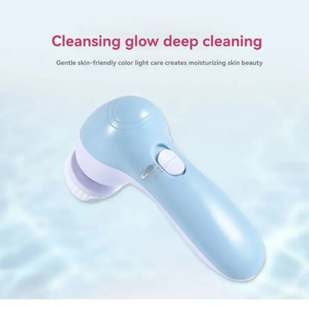 5-In-1 Electric Deep Cleansing Rotating Scrubber