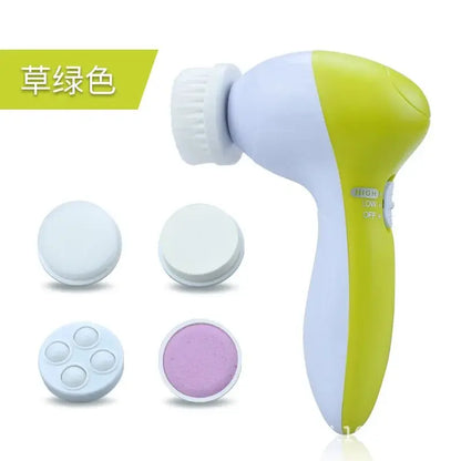 5-In-1 Electric Deep Cleansing Rotating Scrubber