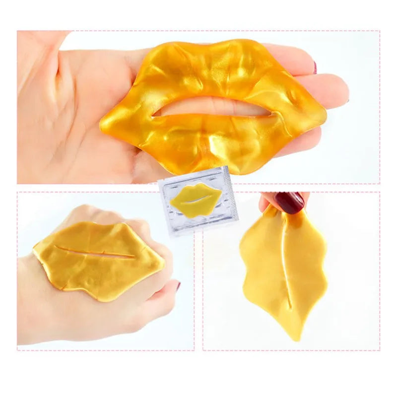 5pcs Collagen Crystal Nourishing Lip Mask