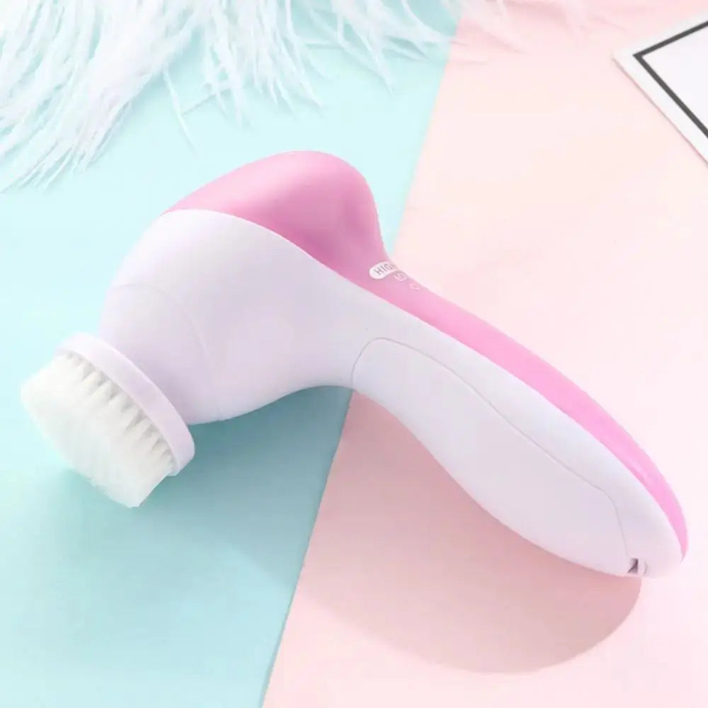 5-In-1 Electric Deep Cleansing Rotating Scrubber