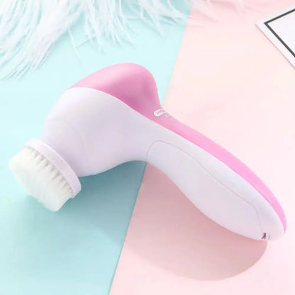 5-In-1 Electric Deep Cleansing Rotating Scrubber