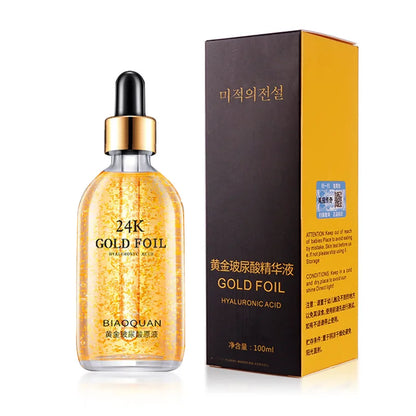 24k Gold Anti Aging Hyaluronic Acid Nicotinamide Face Serum