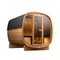 Auris Two Outdoor Barrel Sauna — 3-4 Person Cedar Sauna