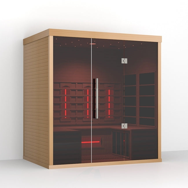 Lumin Three Infrared Sauna — 3 Person Indoor Far-Infrared Sauna