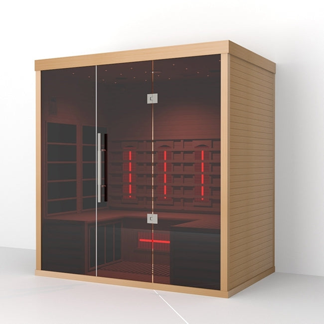 Lumin Three Infrared Sauna — 3 Person Indoor Far-Infrared Sauna